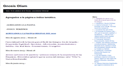Desktop Screenshot of gnosisoliam.com